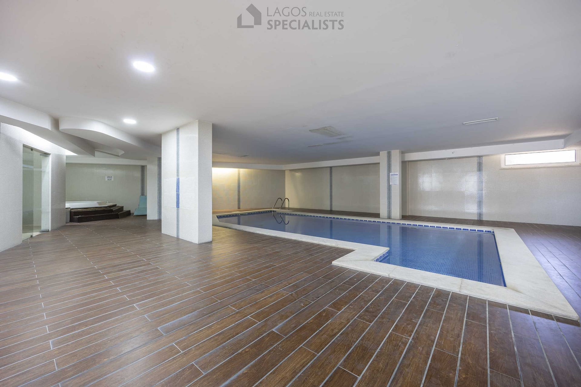 Shared indoor swimming pool