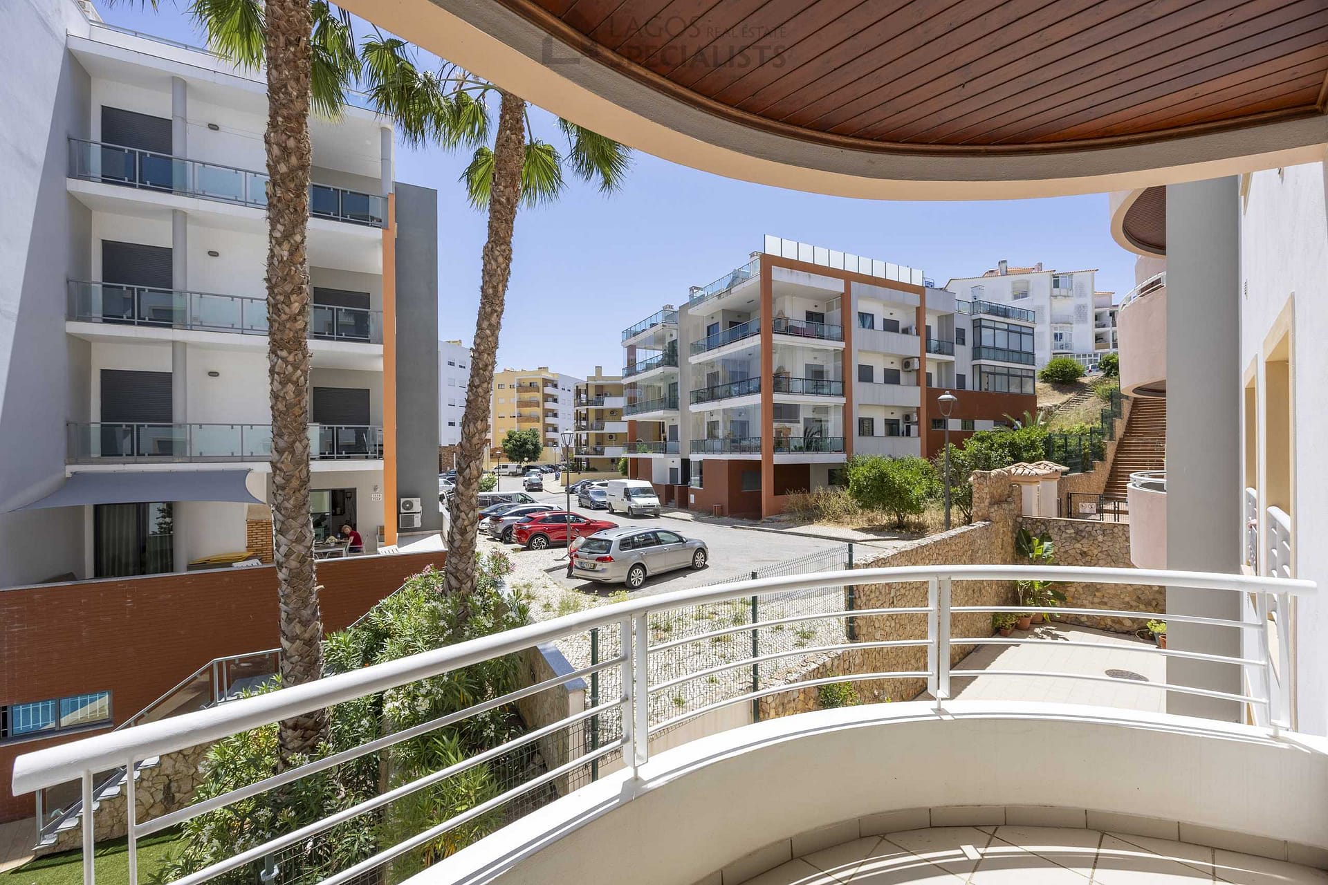 East-facing private terrace with city views – central Lagos apartment