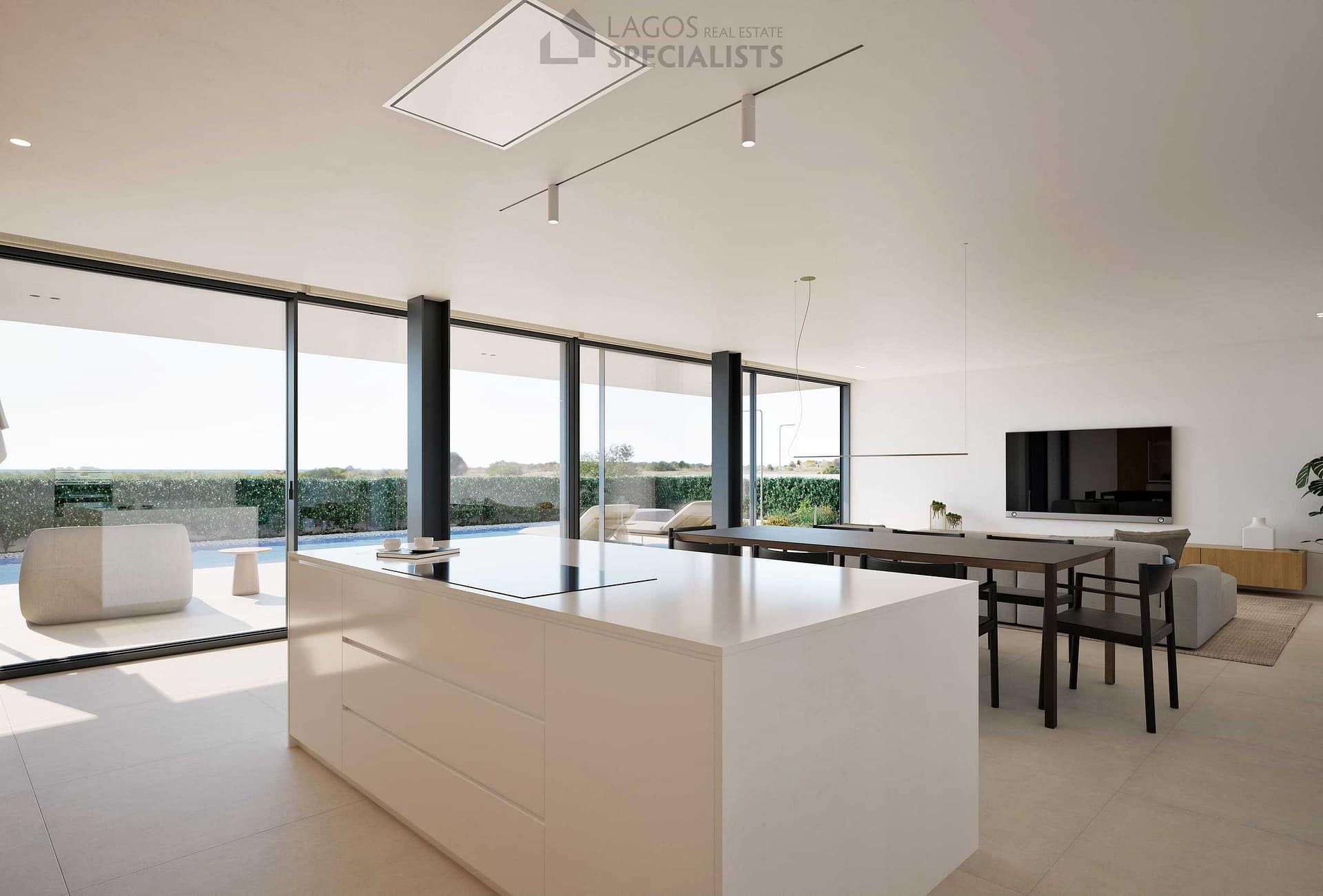 05 Modern and stylish open-plan kitchen