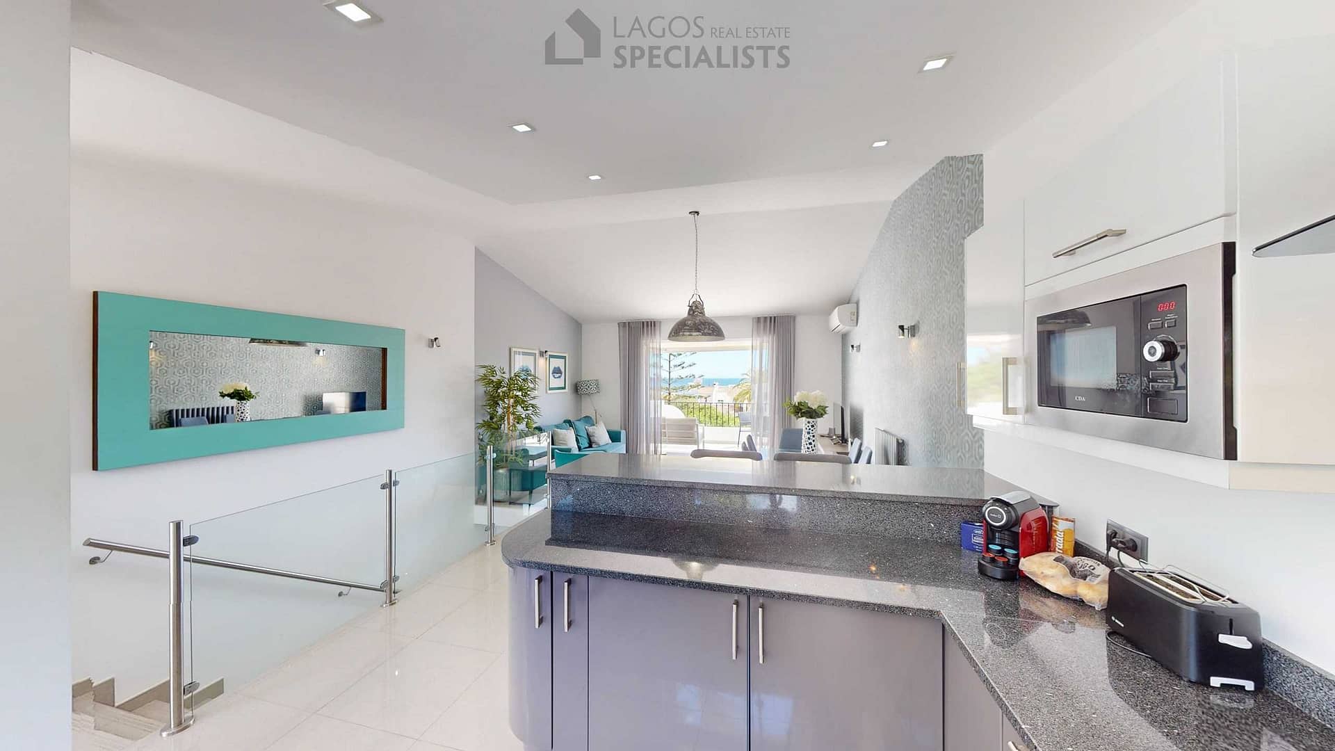 5 Renovated Kitchen and Spacious Living Room