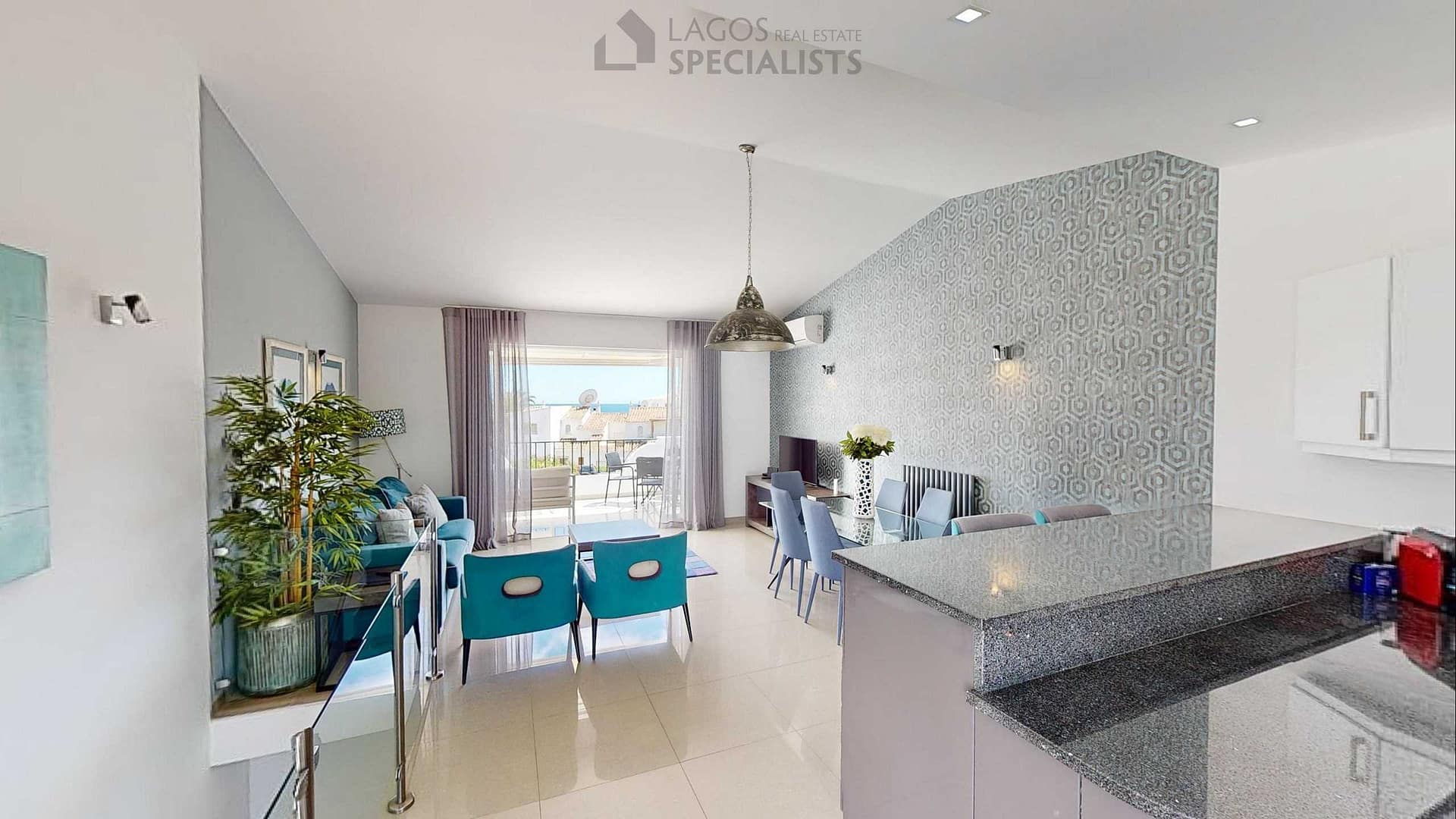 7 Renovated Kitchen and Spacious Living Room