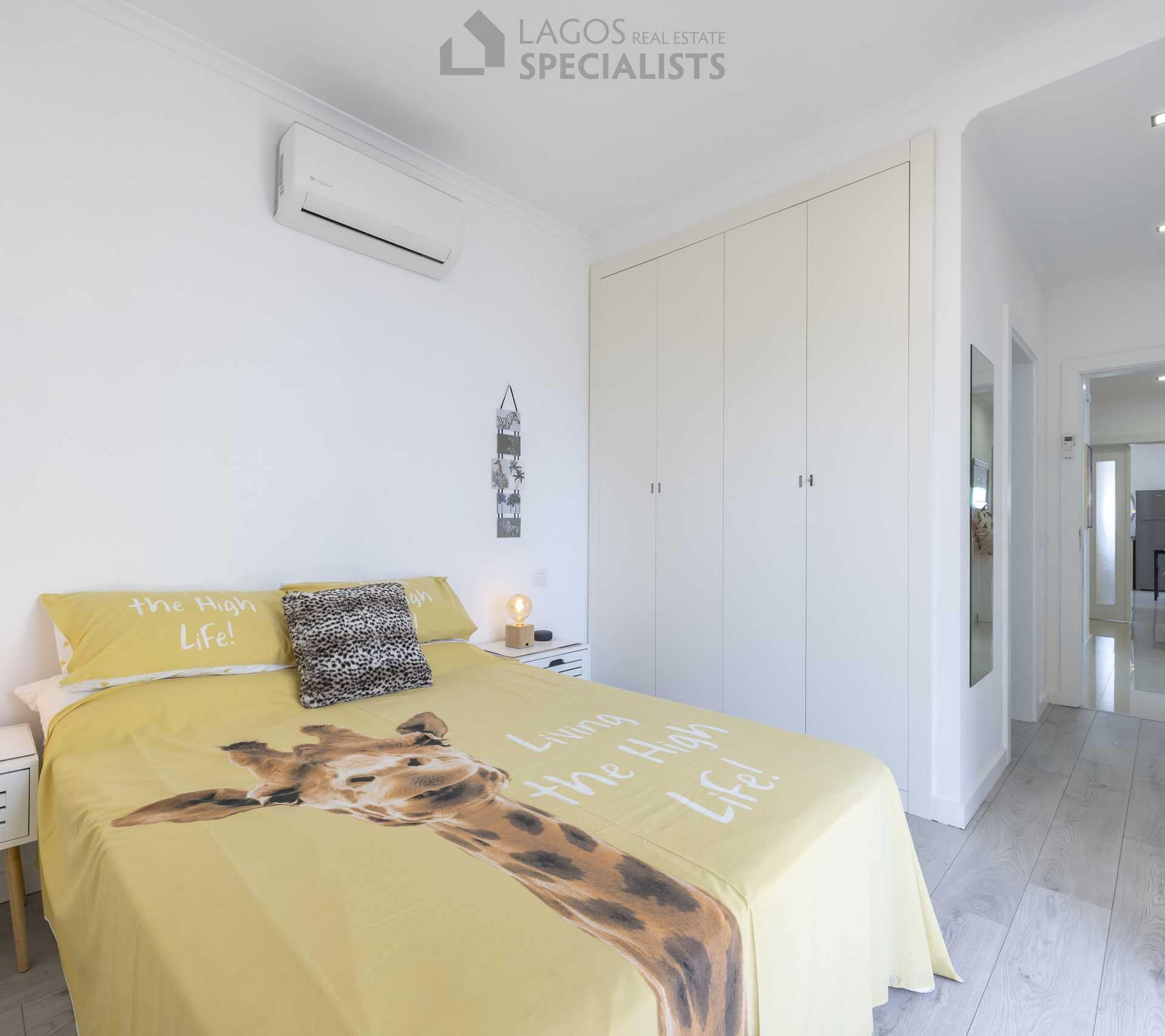 Master bedroom with en-suite bathroom and private balcony