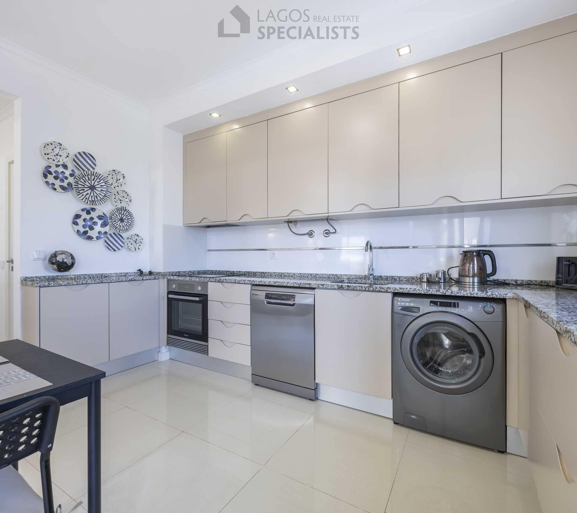 Modern kitchen with dishwasher