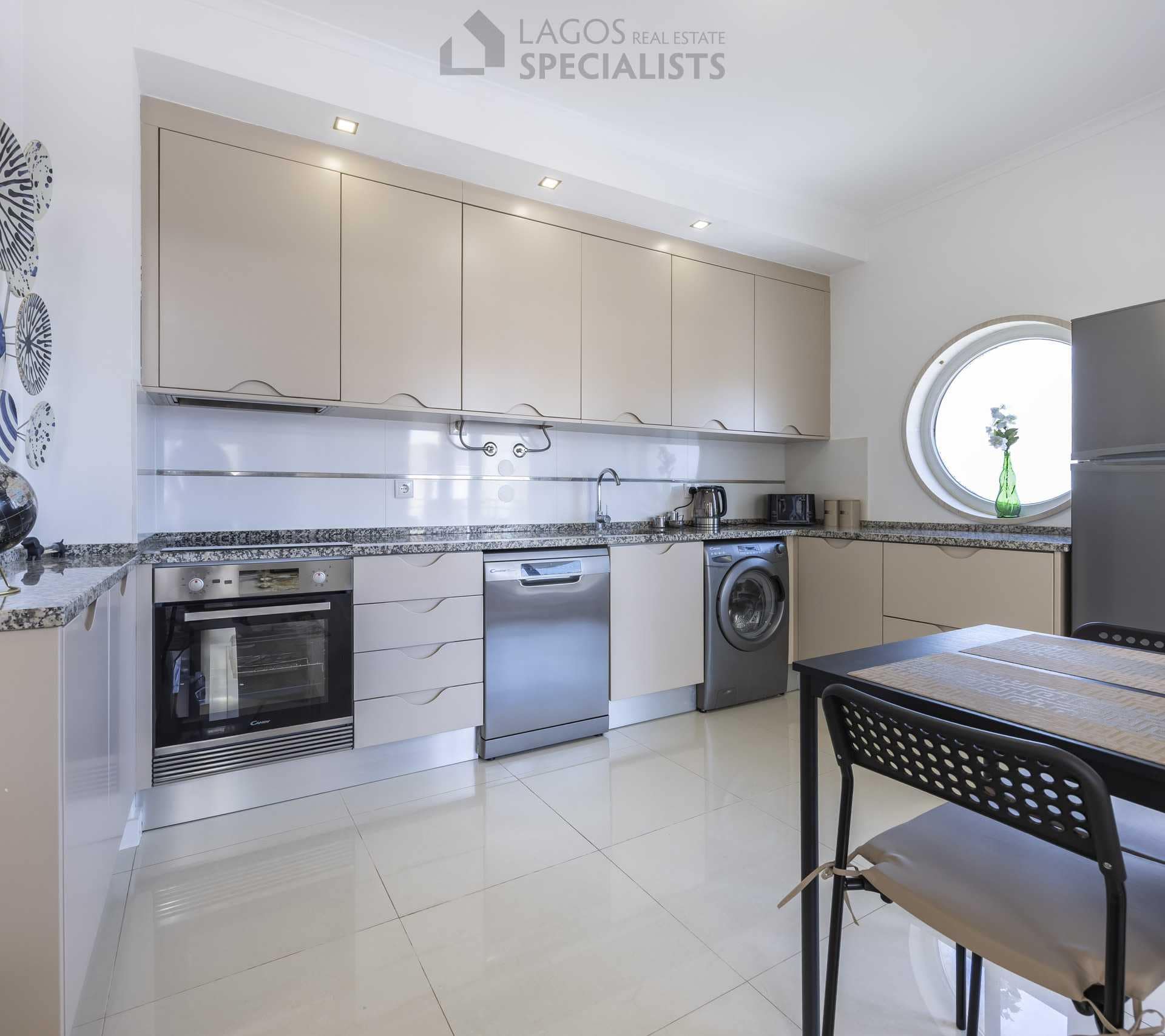Modern kitchen with dishwasher